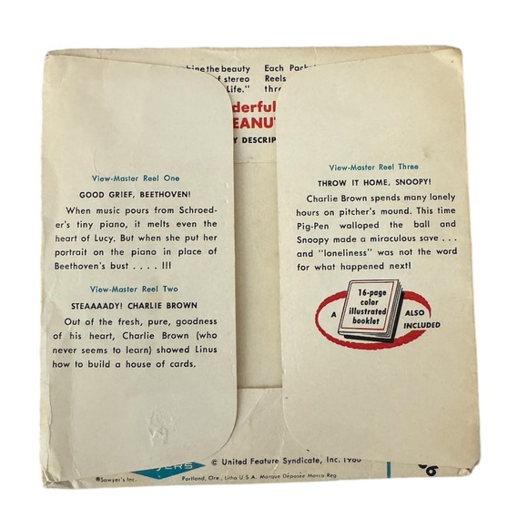 Peanuts View-Master Reel Set - Picture 2 of 3
